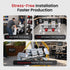 BAi THE VISION 2-Head Commercial Embroidery Machine - Dual-Head 15-Needle Custom Apparel System