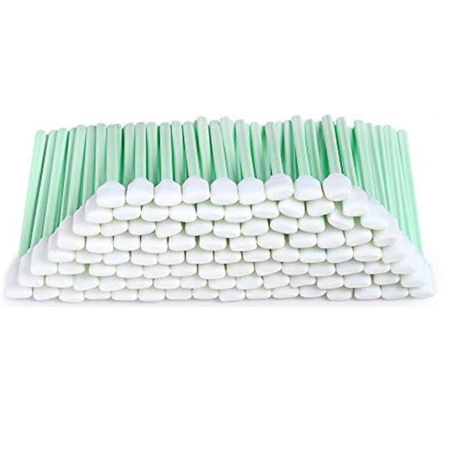 Absolute Toner 100Pcs Cleaning Swabs Sponge Stick for Roland/Mimaki Eco Solvent Printer