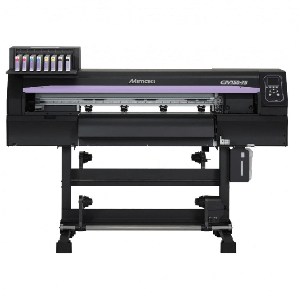 Absolute Toner $197.55/Month Brand New Mimaki CJV150-75 32"Inch Production Large Format Roll to Roll Eco-Solvent Printer and Die Cutting Plotter Print and Cut Plotters