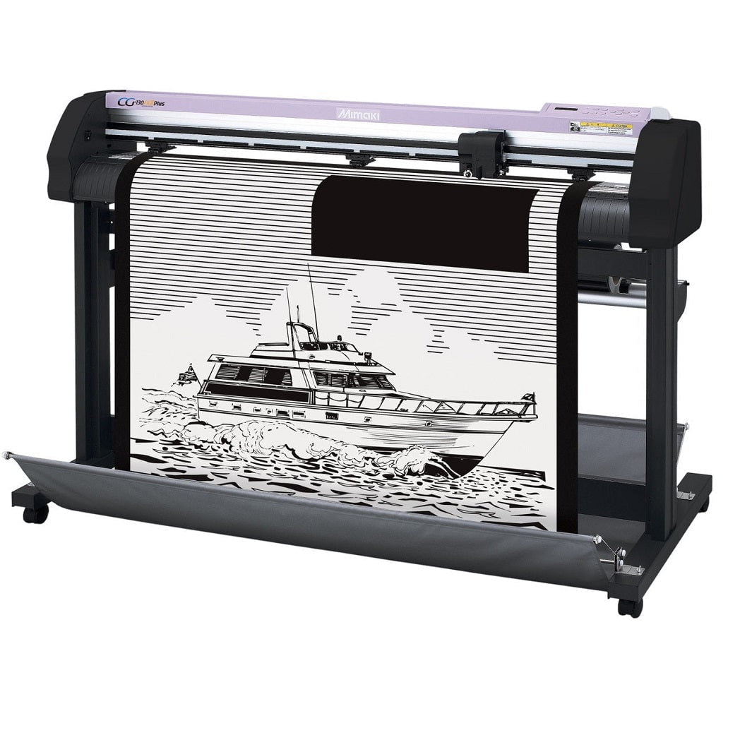 Absolute Toner $155.67/Month Brand New Mimaki CG-130FXII Plus 54" Inch Media Size Roll to Roll Cutting Plotter With ID Cut function Print and Cut Plotters