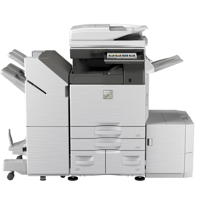 Absolute Toner $68/Month Sharp MX-3070N A3 Paper 30 PPM MFP Color Laser Multifunction Copier Printer Scanner Printers/Copiers