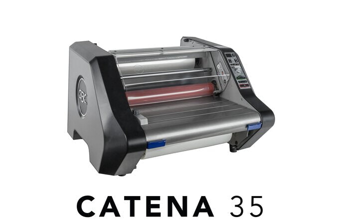 Absolute Toner GBC Catena 35 Thermal and Pressure Sensitive Roll Laminator With 12" Inch Max. Width Other Machines