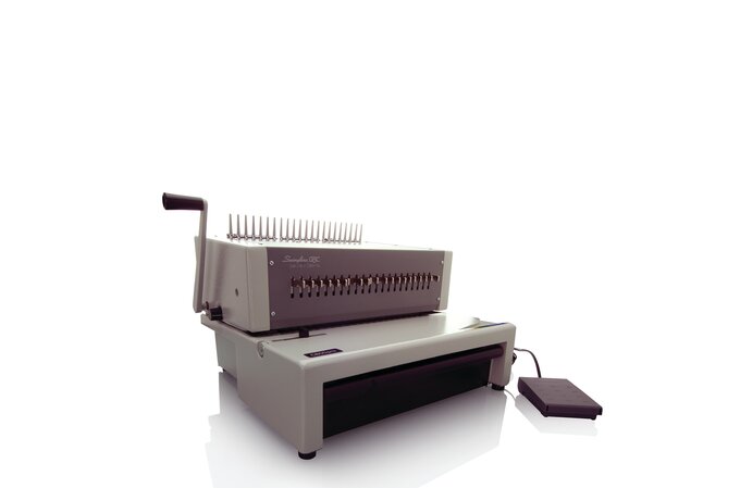 Absolute Toner GBC CombBind C800PRO Electric Binding Machine Binds Up to 500 Sheets Paper Punch