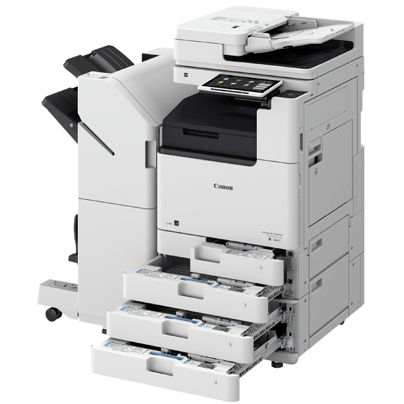 Absolute Toner New Repossessed Canon imageRUNNER ADVANCE DX 4945i Multifunction Black and White Business Printer and Copier Printers/Copiers
