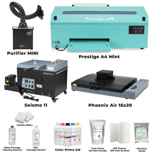 DTF Oven & Air Filter Set Up: Getting Started with Prestige A3+ DTF Printer  