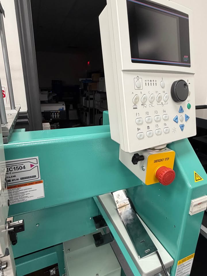 Absolute Toner $623/Month Repossessed LIKE NEW Japanese-made TAJIMA 2022 Embroidery Machine 4 heads 15 Colors LOW USAGE Embroidery