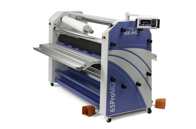 Absolute Toner Seal 65 Pro MD 65" Inch Wide Format Roll Laminator With Slitter Assembly Other Machines