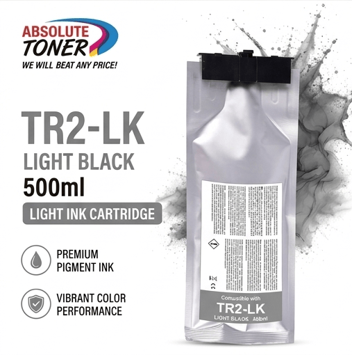 Absolute Toner TR2-LK Light Black 500 ml Ink Cartridge for Roland TrueVIS TR2 Printers Roland Cartridges