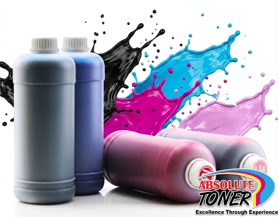 Absolute Toner High Quality 1000ml Compatible Eco-Solvent Ink Bottle eco-solvent ink