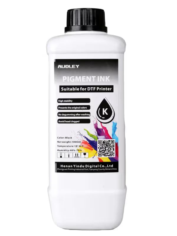 Absolute Toner Original Direct To Film (DTF) Ink 1 Liter Designed to Work with Yinstar, MyColor, Audley DTF Printers DTF ink