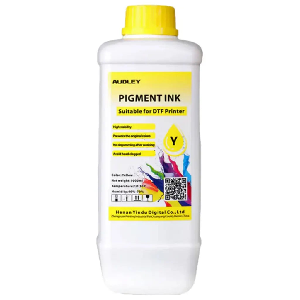 Absolute Toner Original Direct To Film (DTF) Ink Magenta Color 1 Liter Design to Work with Yinstar, MyColor, Audley DTF Printers DTF ink