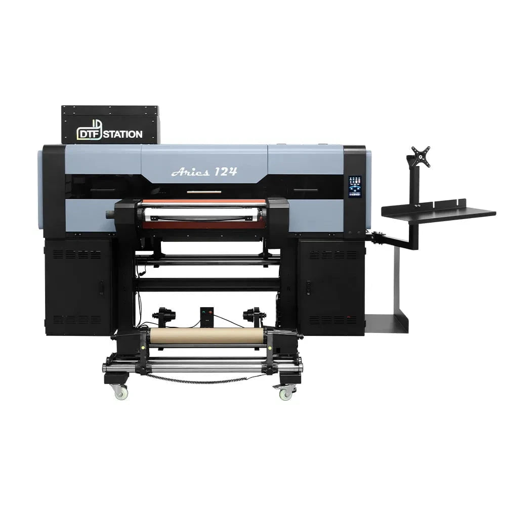 Absolute Toner $449/month - Aries 124 – 24" (60cm) Commercial UV DTF Printer with Automatic Lamination DTF printer