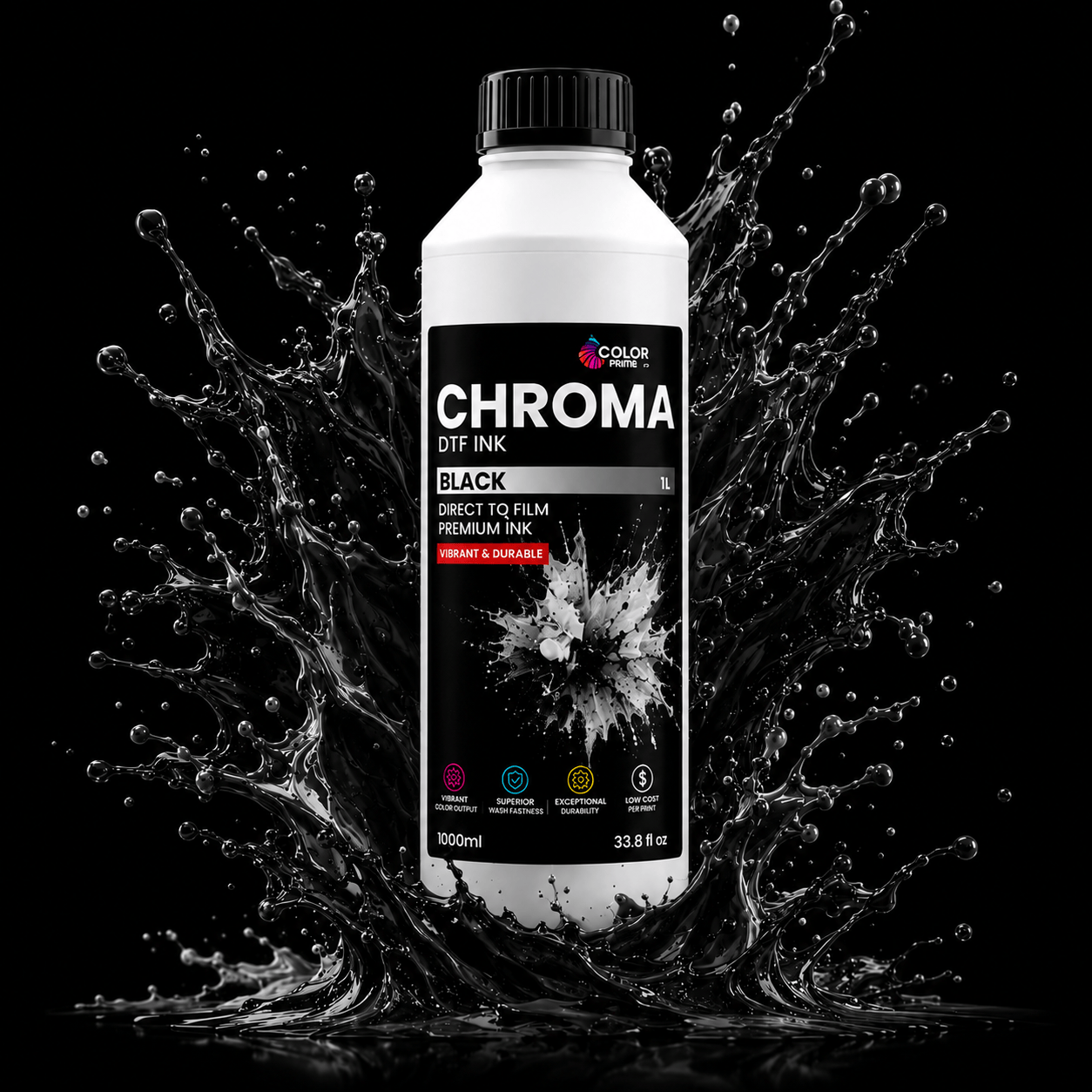 Absolute Toner Original New Color Prime CHROMA DTF INK Made in South Korea DTF ink