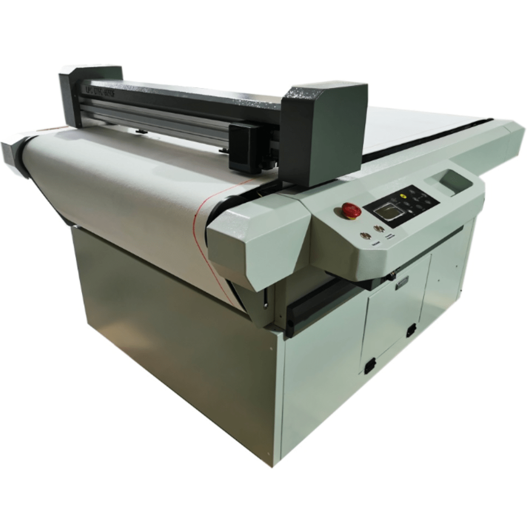 Absolute Toner CALCA 24" x 35" Auto Fed Flatbed Digital Cutter Roll Cutter for DTF Printing Film (6090G) DTF printer
