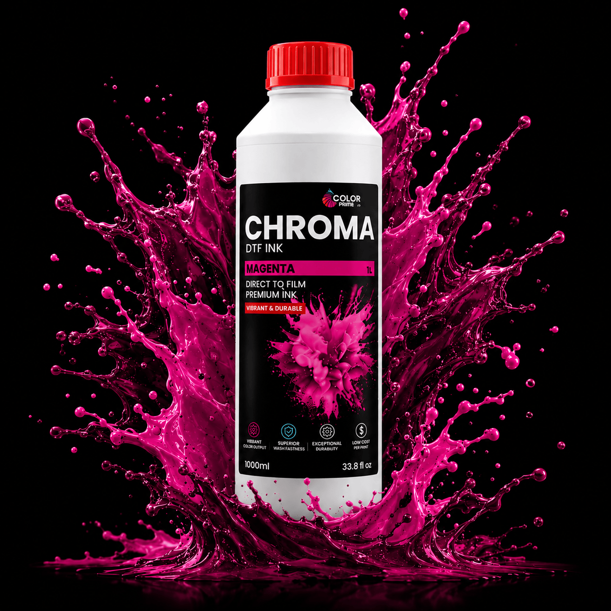 Absolute Toner Original New Color Prime CHROMA DTF INK Made in South Korea DTF ink