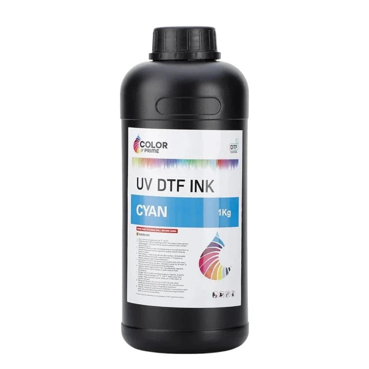 Absolute Toner Color Prime UV DTF Ink – 1kg Specialty Colors for Aries 124 | South Korea Made | Ultra-Durable & High-Definition UV DTF Ink