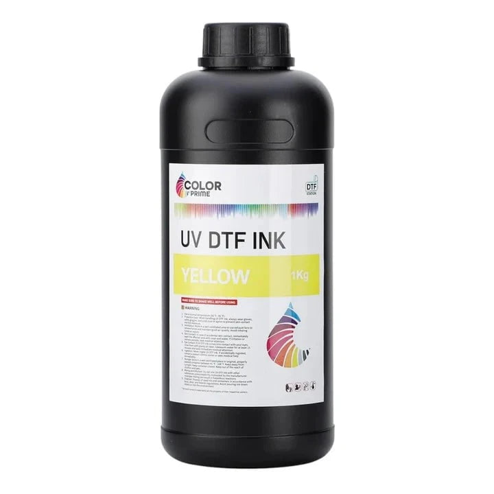 Absolute Toner Color Prime UV DTF Ink – 1kg Specialty Colors for Aries 124 | South Korea Made | Ultra-Durable & High-Definition UV DTF Ink