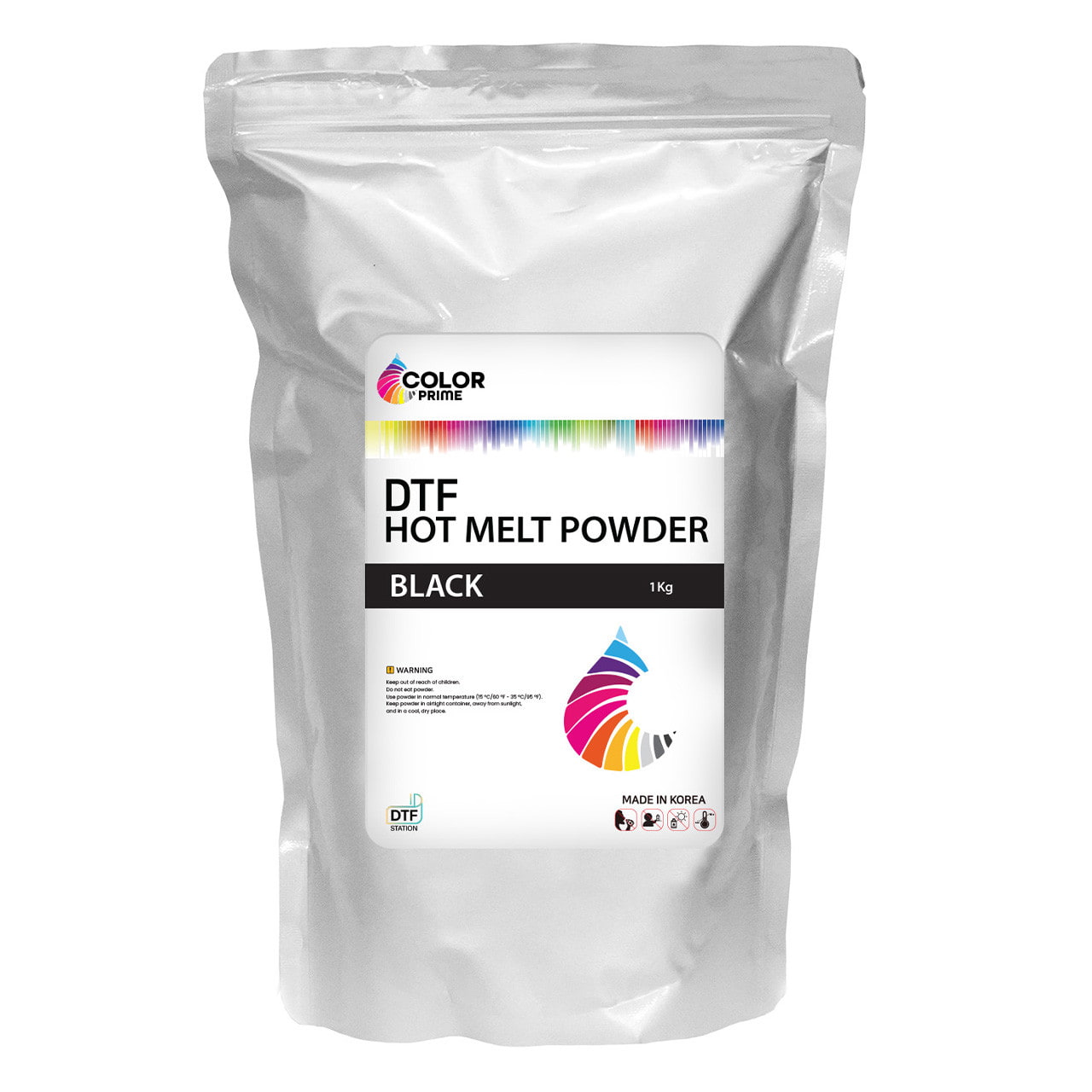 Absolute Toner Original Color Prime Hot Melt DTF Powder for Direct to Film – 1kg Pack | Premium Quality for Crisp Transfers! DTF Powder