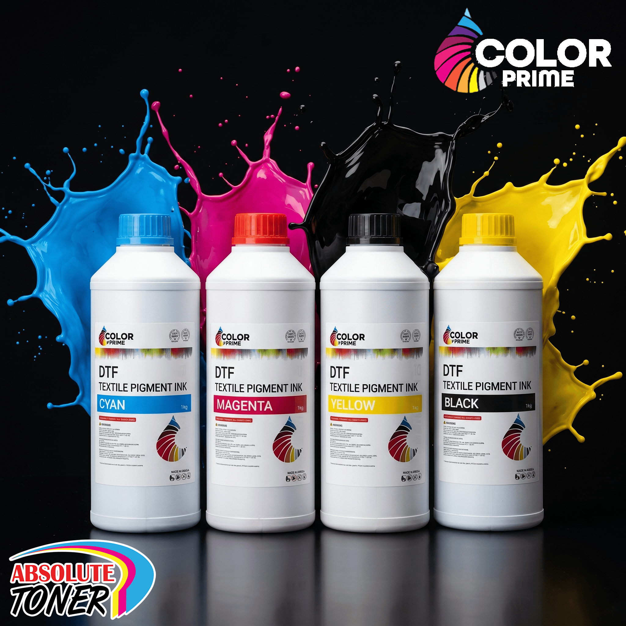 Absolute Toner Original Color Prime DTF INK Made in South Korea DTF ink