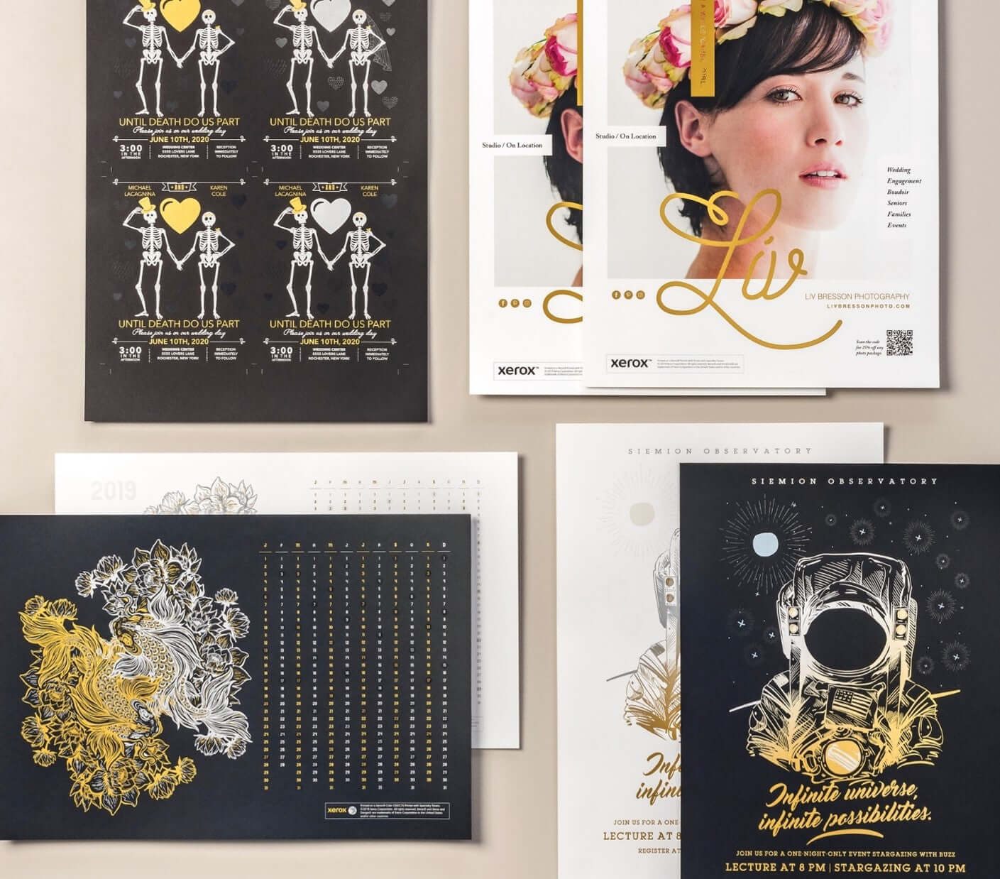 $195/month GOLD KIT - GOLD/WHITE/SLV/CLR - Xerox C60 Production Printer with SERVER FIERY