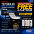 Absolute Toner $375/month New Mimaki DTF TxF300-75 31.5" DTF BUNDLE DTF PRINTER (DIRECT-TO-FILM) Dual Print Heads with Miro 36 Shaker Bundle DTF printer