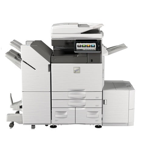 Absolute Toner $151.70/Month Sharp MX-M6071 Monochrome A3 Paper 60 PPM MFP Laser Multifunction Copier Printer Scanner Printers/Copiers