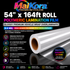 Absolute Toner 2.4-mil Super Grade POLYMERIC Vehicle Wrap Lamination Film GLOSSY 54" x 164ft Roll  Clear Lamination Glue+Double Matte PET liner, Premium Overlaminate High-Grade designed to protect Car Wrapping Graphics and flexible signage vinyl roll