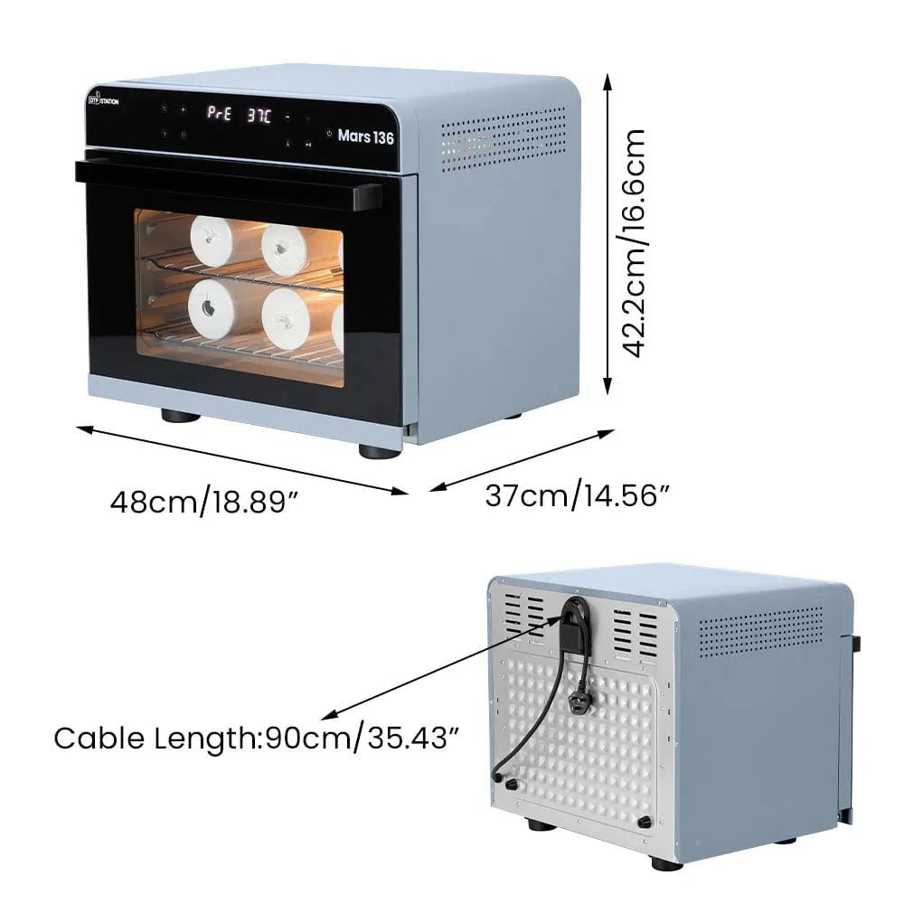 Absolute Toner DTF Station 36L Mars 136 Sublimation Oven With 6 Heating Tubes and Air Circulation for Haigh Quality Transfers DTF printer accessory