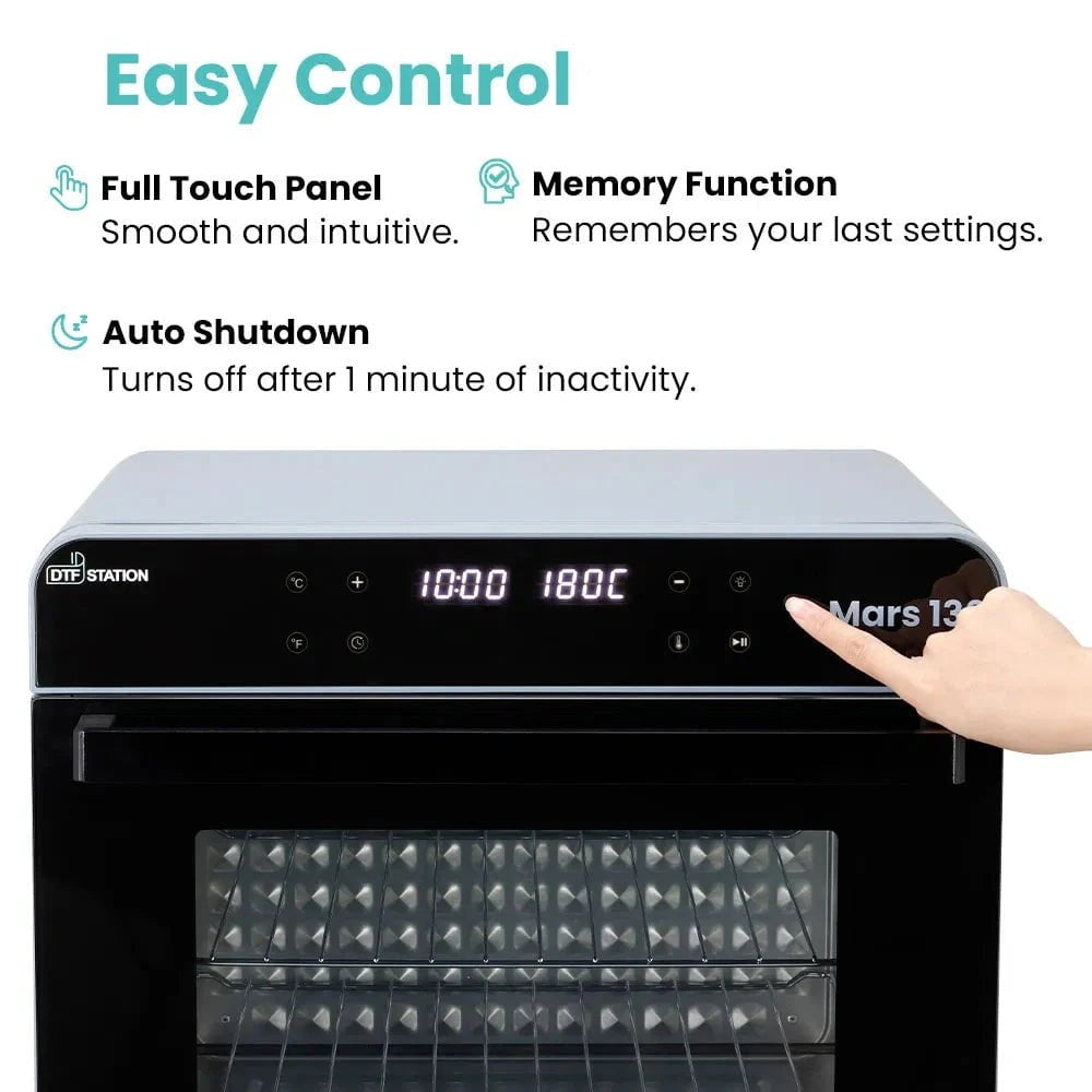 Absolute Toner DTF Station 36L Mars 136 Sublimation Oven With 6 Heating Tubes and Air Circulation for Haigh Quality Transfers DTF printer accessory