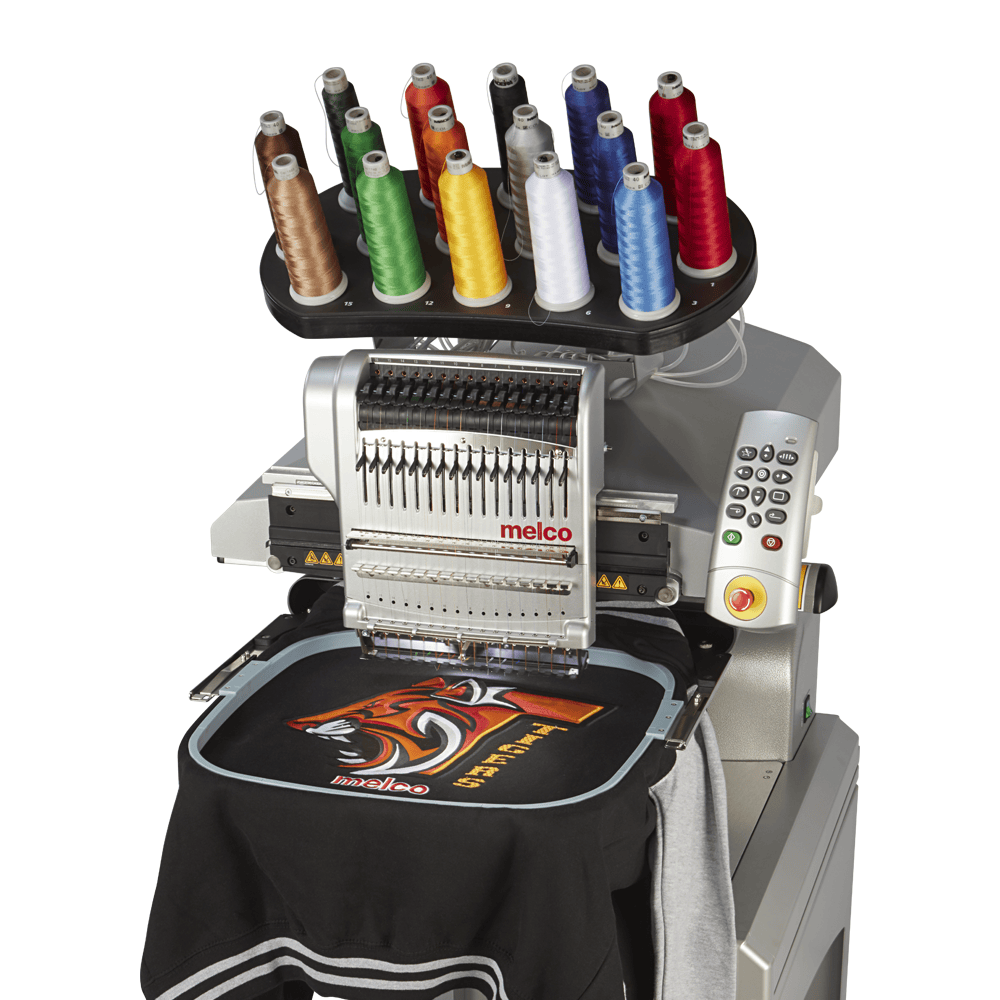 Absolute Toner $195/month - Melco Aamaya 16 Colors Embroidery Machine One Station System Embroidery