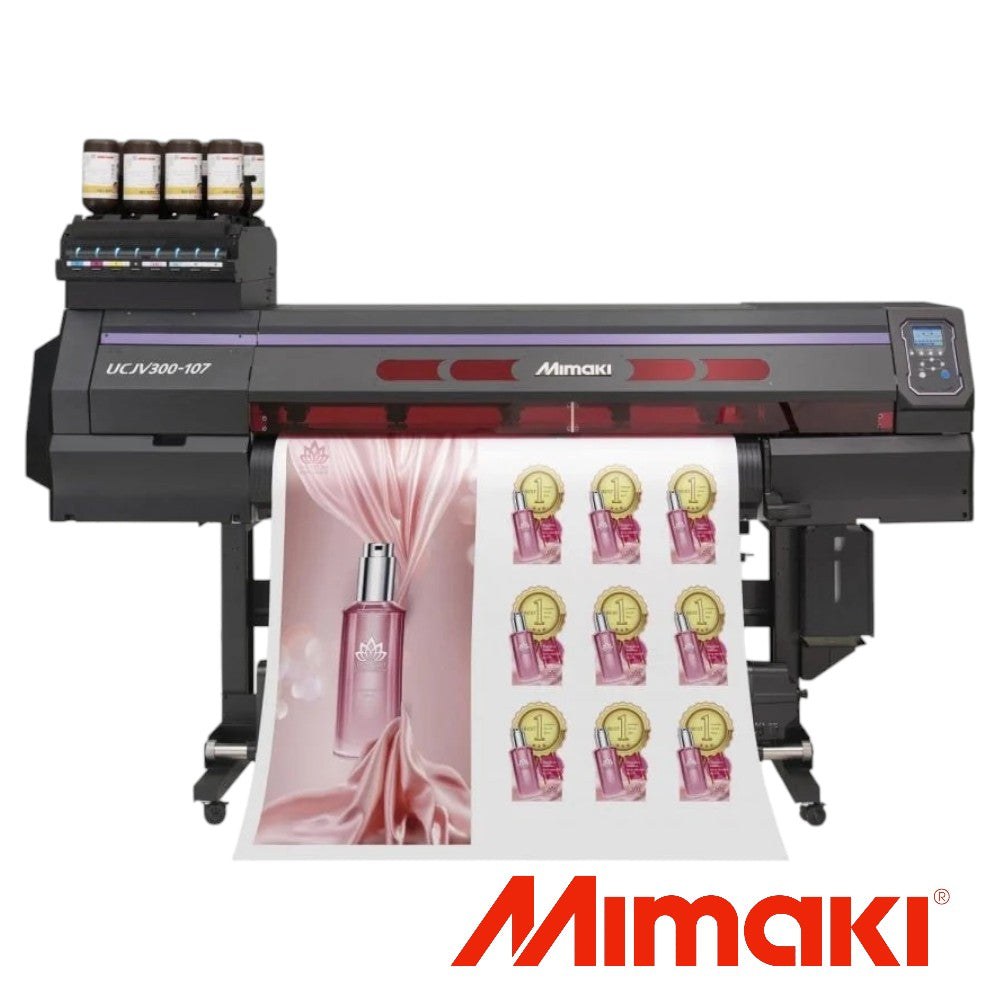 $265/month - 42" Mimaki UV UCJV300-107 UV-LED Large Format Printer/Cut