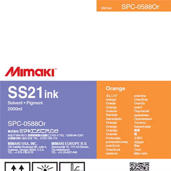 Absolute Toner Genuine Mimaki SS21 Eco-Solvent 440ml & 2L (2000ml) Ink Packs Designed for Outdoor Signage, Vehicle Wraps, and Commercial Graphics eco-solvent ink