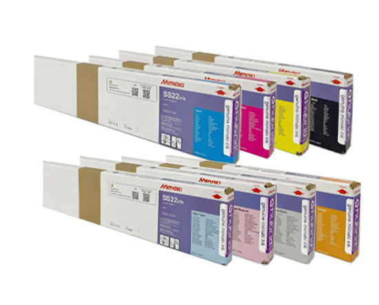 Absolute Toner Genuine Mimaki SS21 Eco-Solvent 440ml & 2L (2000ml) Ink Packs Designed for Outdoor Signage, Vehicle Wraps, and Commercial Graphics eco-solvent ink