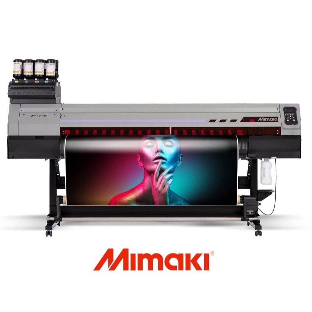 Absolute Toner Mimaki UJV100‑160 UV‑LED 64 inch printer front view
