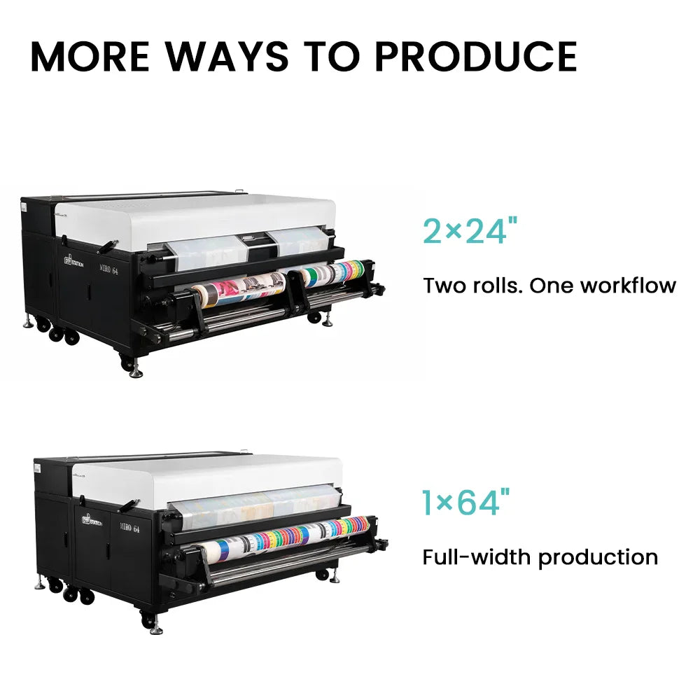 Absolute Toner From $195/Month DTF Station MIRO 64 DTF Powder Shaker - 64" Industrial Direct-to-Film Curing System DTF Powder Shaker