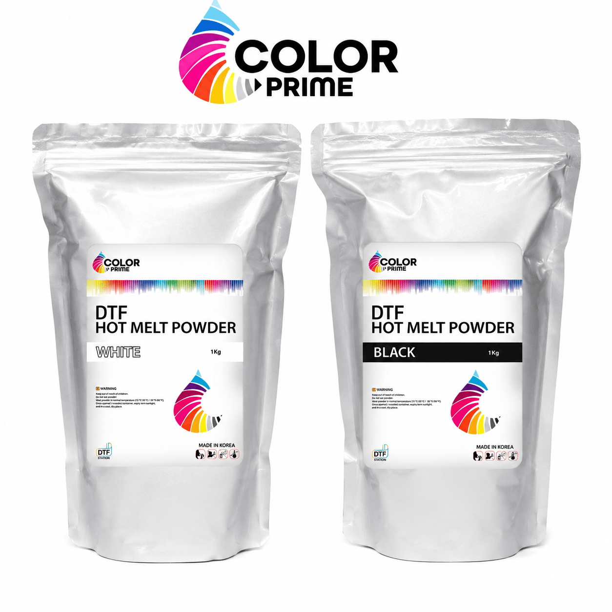 Absolute Toner Original Color Prime Hot Melt DTF Powder for Direct to Film – 1kg Pack | Premium Quality for Crisp Transfers! DTF Powder