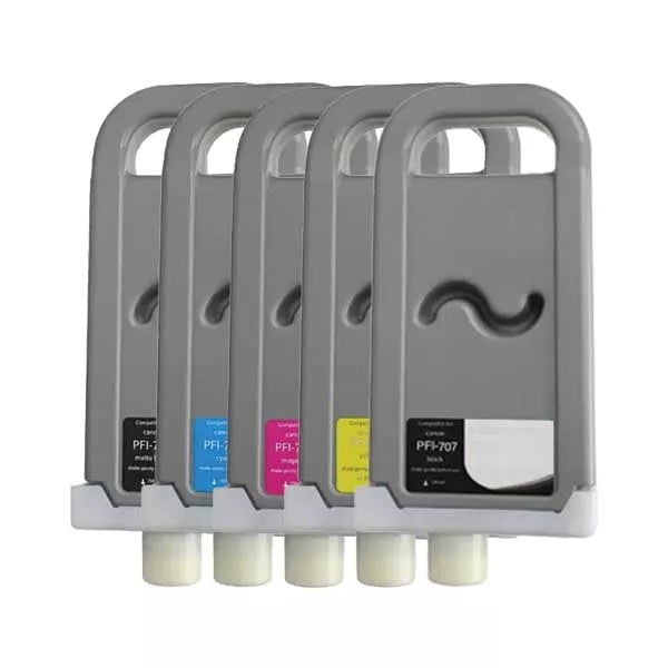 Absolute Toner High Quality Premium 700ml Compatible Cartridge To Replacement Canon PFI-707 Canon Ink Cartridges