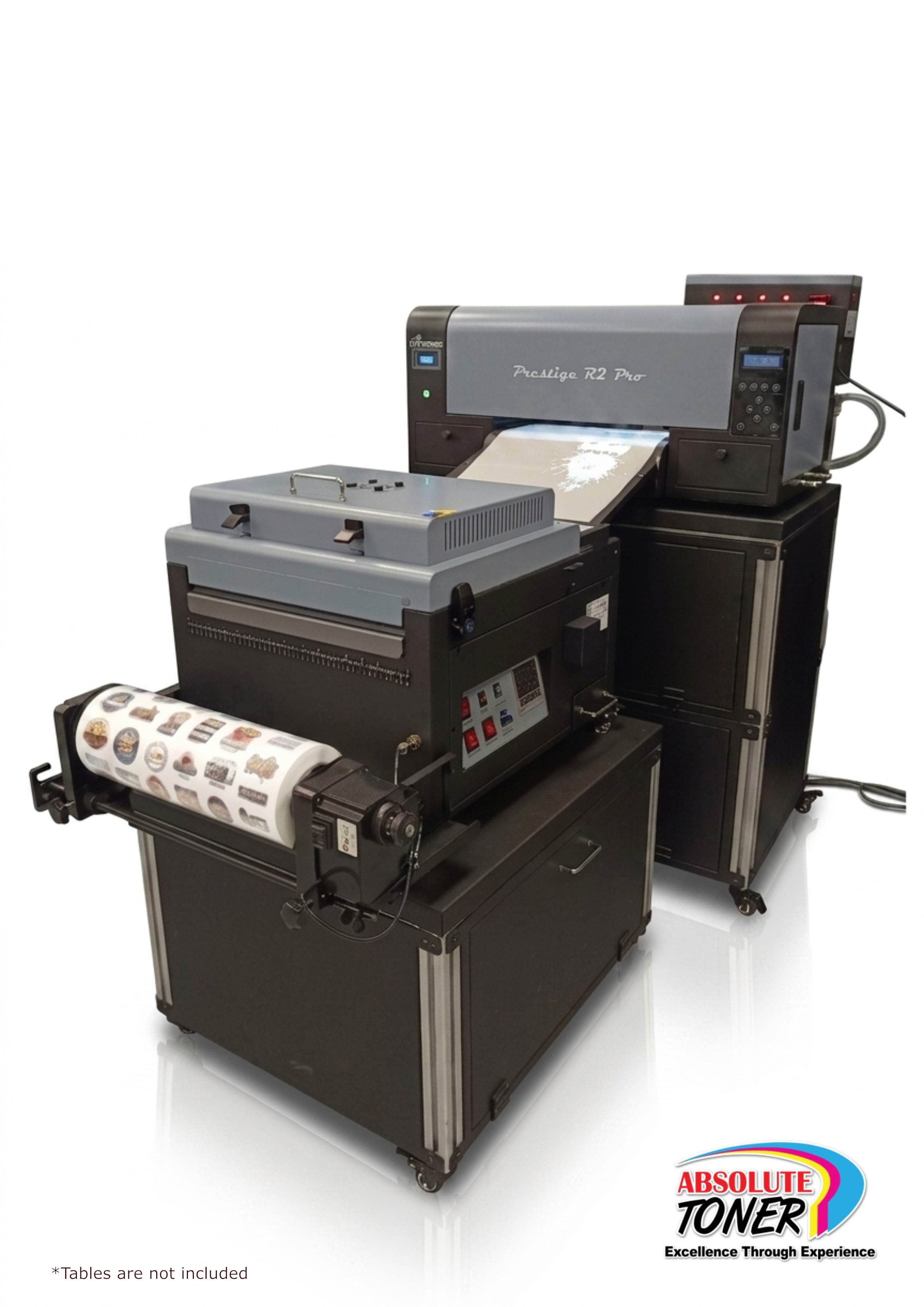 Absolute Toner From $133/month New Prestige R2 PRO 13.75" WITH CUTTER DTF Printer 110V A3+ with Bundle options DTF printer