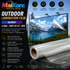 Absolute Toner MaiKora 54"x164FT Premium 3.2mil Outdoor Glossy Lamination Film | Anti UV | DPE Liner ABLM9-OT vinyl roll