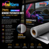 Absolute Toner MaiKora 7mil,54"x165ft Premium High Grade Window Perforated Vinyl 30% Double PE Liner - VW1630L vinyl roll