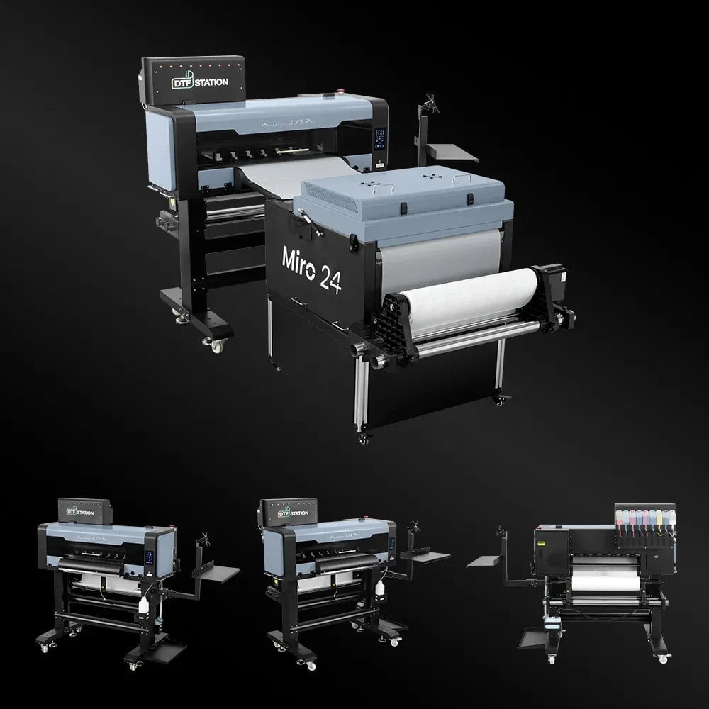 Absolute Toner $496/Month 9-Colour 24" Prestige XL2 PRO New DTF Station Printer Bundle with MIRO 24 Automatic Powder Applicator/Shaker/Oven/Purifier DTF printer