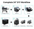 Absolute Toner From $481/Month 9-Colour BUNDLE 24" Prestige XL2 PRO New DTF Station Printer with Automatic Powder Applicator/Shaker/Oven/Purifier DTF printer