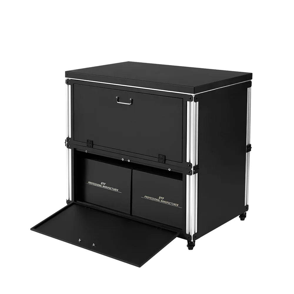 Absolute Toner DTF PrintPro Tables Working & Storage Table DTF Stands for DTF Printer and Miro 13/13 MAX Shaker. DTF printer accessory