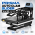Absolute Toner New Prisma Auto Clam Slider 110V 16X20" Inch DTF Heat-Press GS-105HS-Grey/Black With Auto Open Slider Feature And Pressure Sensor DTF printer