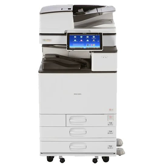 Absolute Toner $59/Month Ricoh MP C5504ex (MP C5504 EX) Color Duplex Laser Multifunction Printer Copier Scanner, 11 x 17, 12 x 18 Printers/Copiers