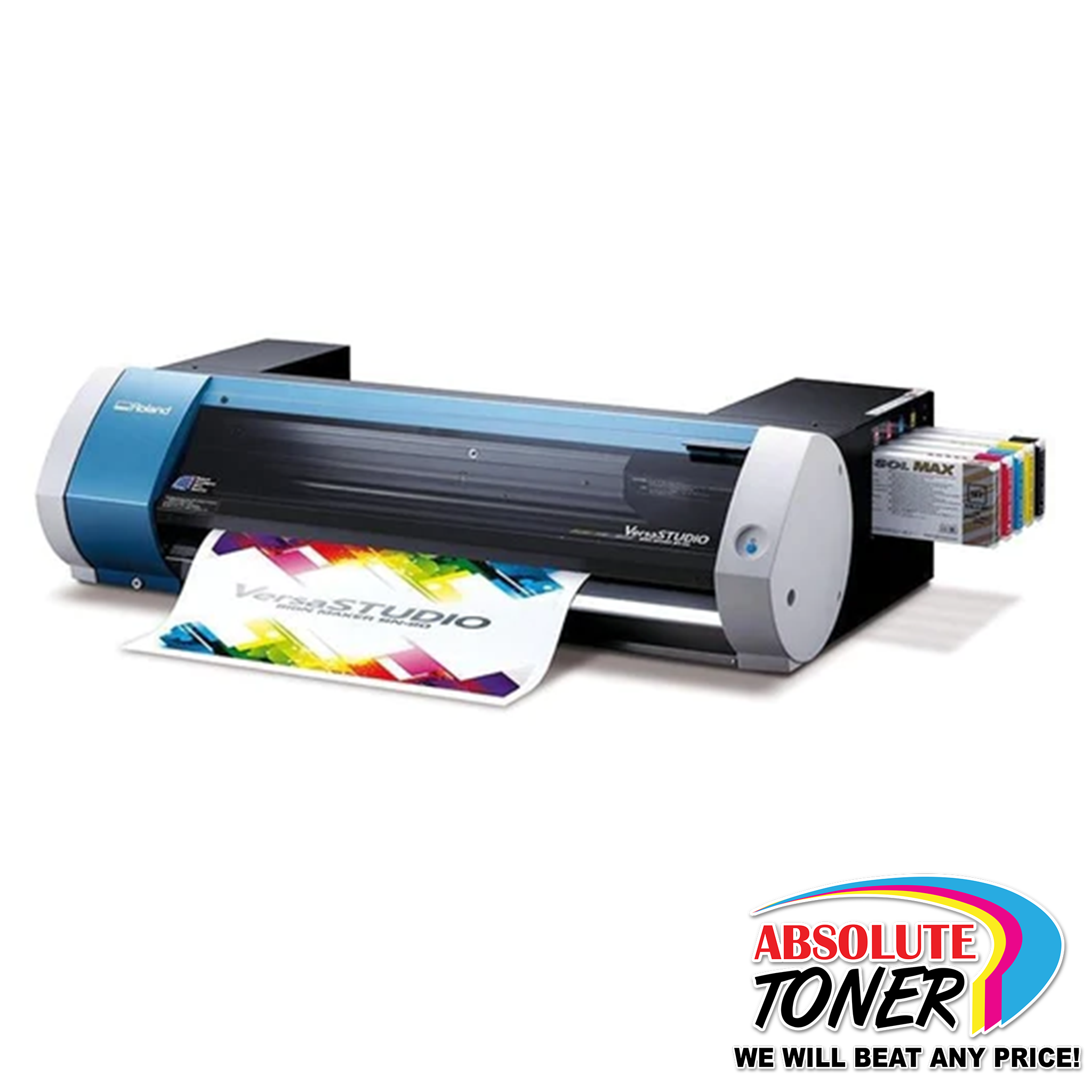 Absolute Toner $146/Month New Roland VersaStudio BN-20 BN20 Print/Cut Inkjet Printer/Cutter - Repossessed Vinyl Cutters