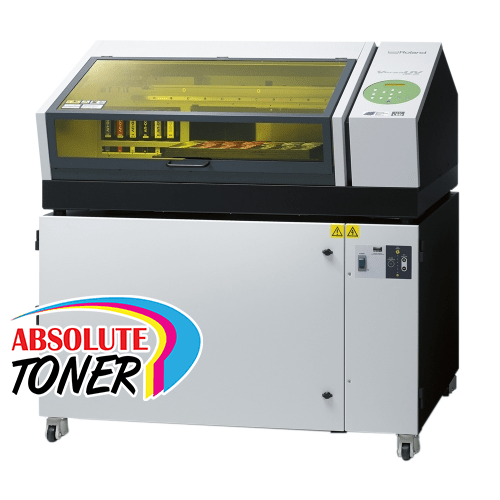 Absolute Toner $349/Month Roland VersaUV LEF-12i Flatbed UV Production Printer plus BOFA filtration Cabinet base Large Format Printers