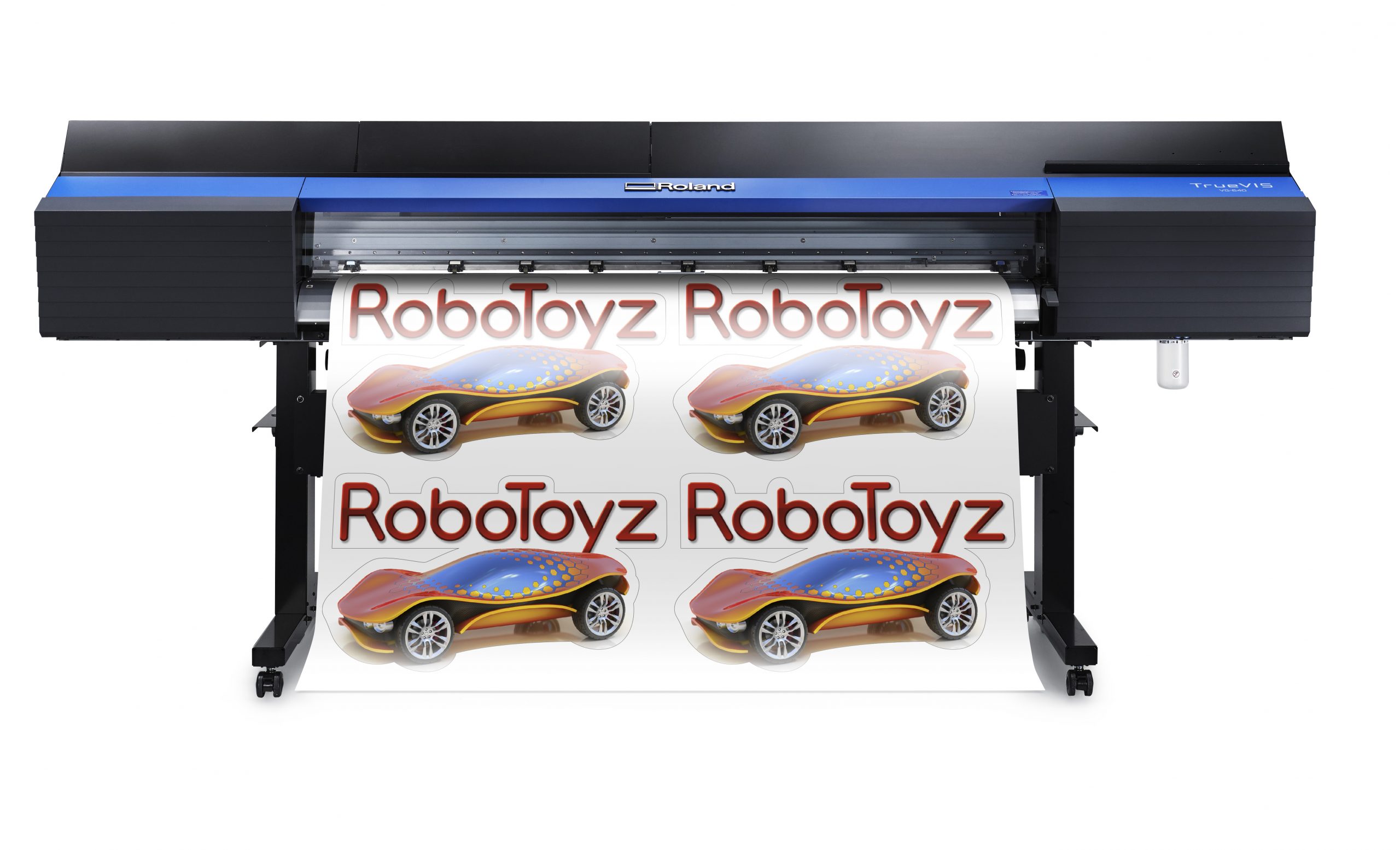 Absolute Toner $259/Month (4 NEW HEADS) Roland TrueVIS VG-540 ( VG540) 54" Inches TR2 Eco-Solvent Wide Format Plotter Printer Printer/Cutter (Print and Cut) Print and Cut Plotters