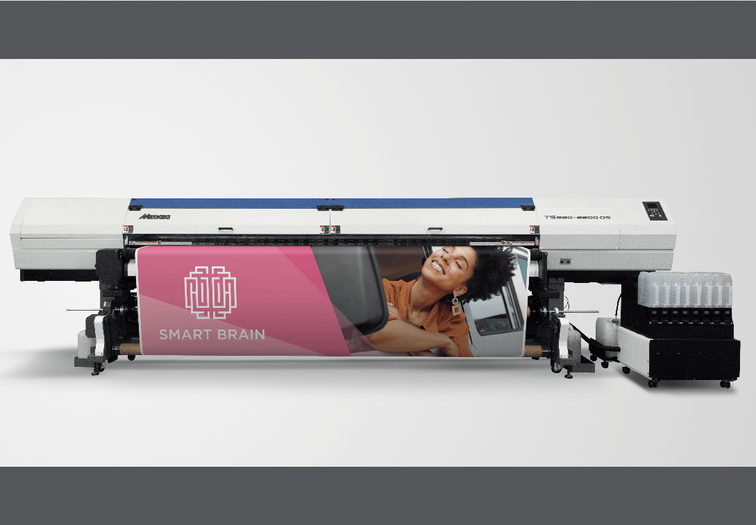 Mimaki TS330-3200DS 126" Production Hybrid Dye Sublimation Digital Textile Printer