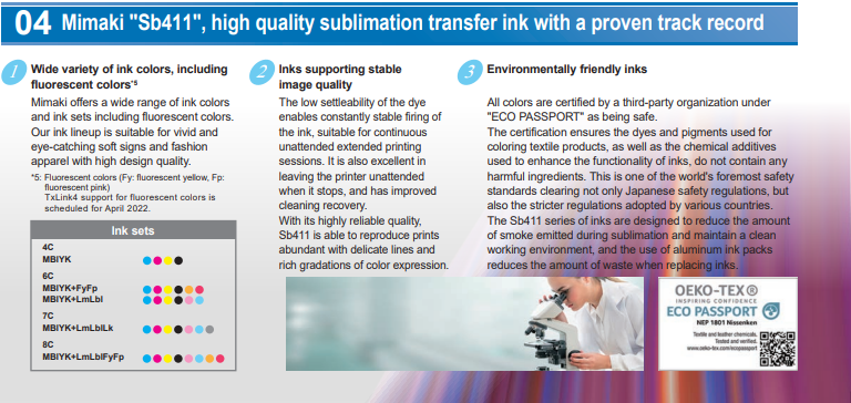 Absolute Toner Mimaki TS330-1600 64" High-Speed Dye Sublimation Production Fabric and Textile Printer sublimation